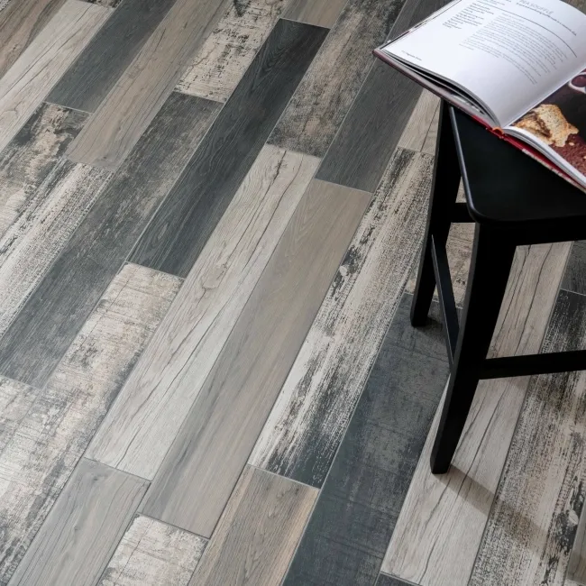 Rumba Rustic Wood Effect Tiles