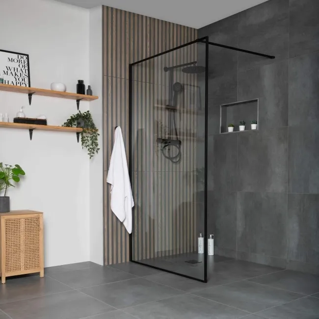 Timber Wood Slat Walnut Ceramic Wall Tiles