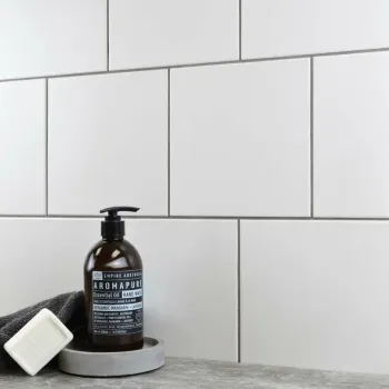 Matt White 200x200 Tiles
