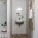 Dover Silver Matt Stone Effect Wall Tiles
