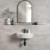 Cherish White Pearl Gloss Marble Effect Wall Tiles