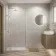 Trepanel Aqua® Matt Ivory Travertine Effect PVC Bathroom Wall Panel