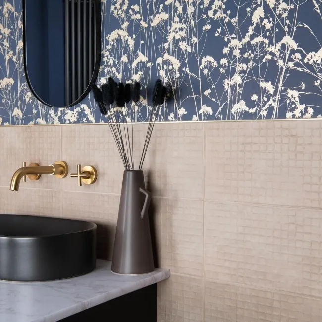 Stucco Brown Stone Effect 3D Decor Wall Tiles