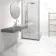 Imperium White Marble Effect Matt Porcelain Wall and Floor Tile