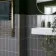 Linear Dark Grey Gloss Brick Shape Wall Tiles 300x100