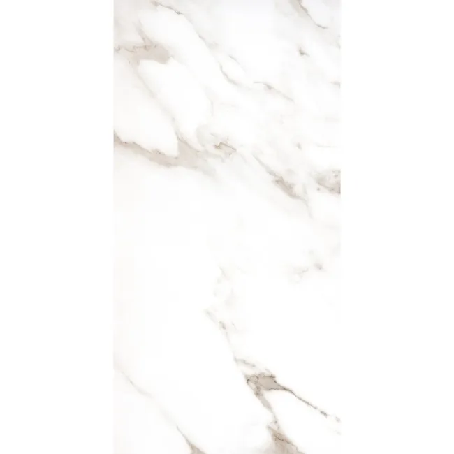 Imperium White Marble Effect Matt Porcelain Wall and Floor Tile