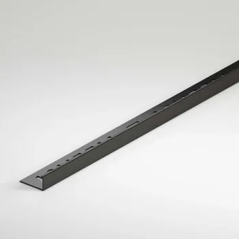 8mm Black Square Edge Plastic Trim