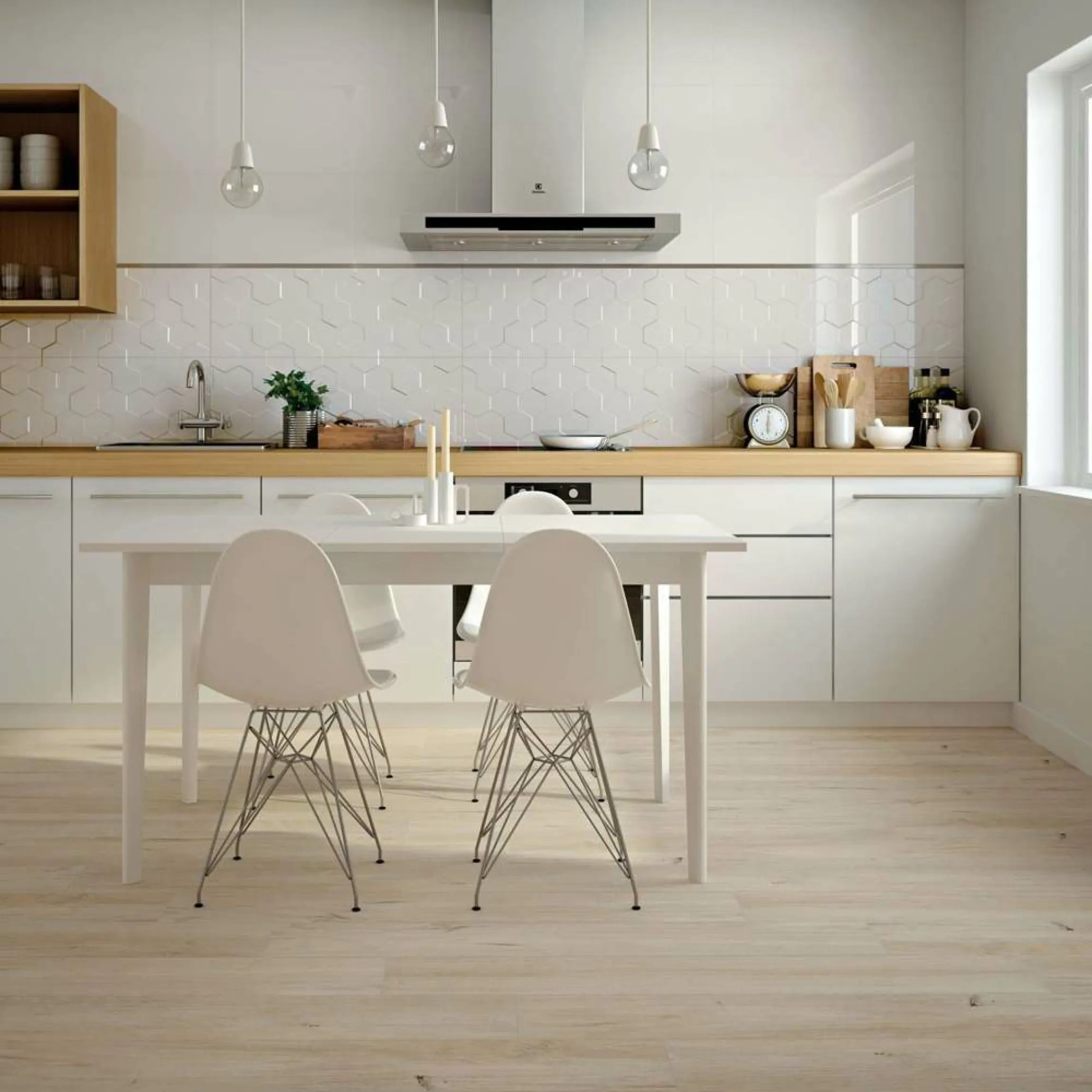 Light Oak 910x153 Anti-Slip Tiles