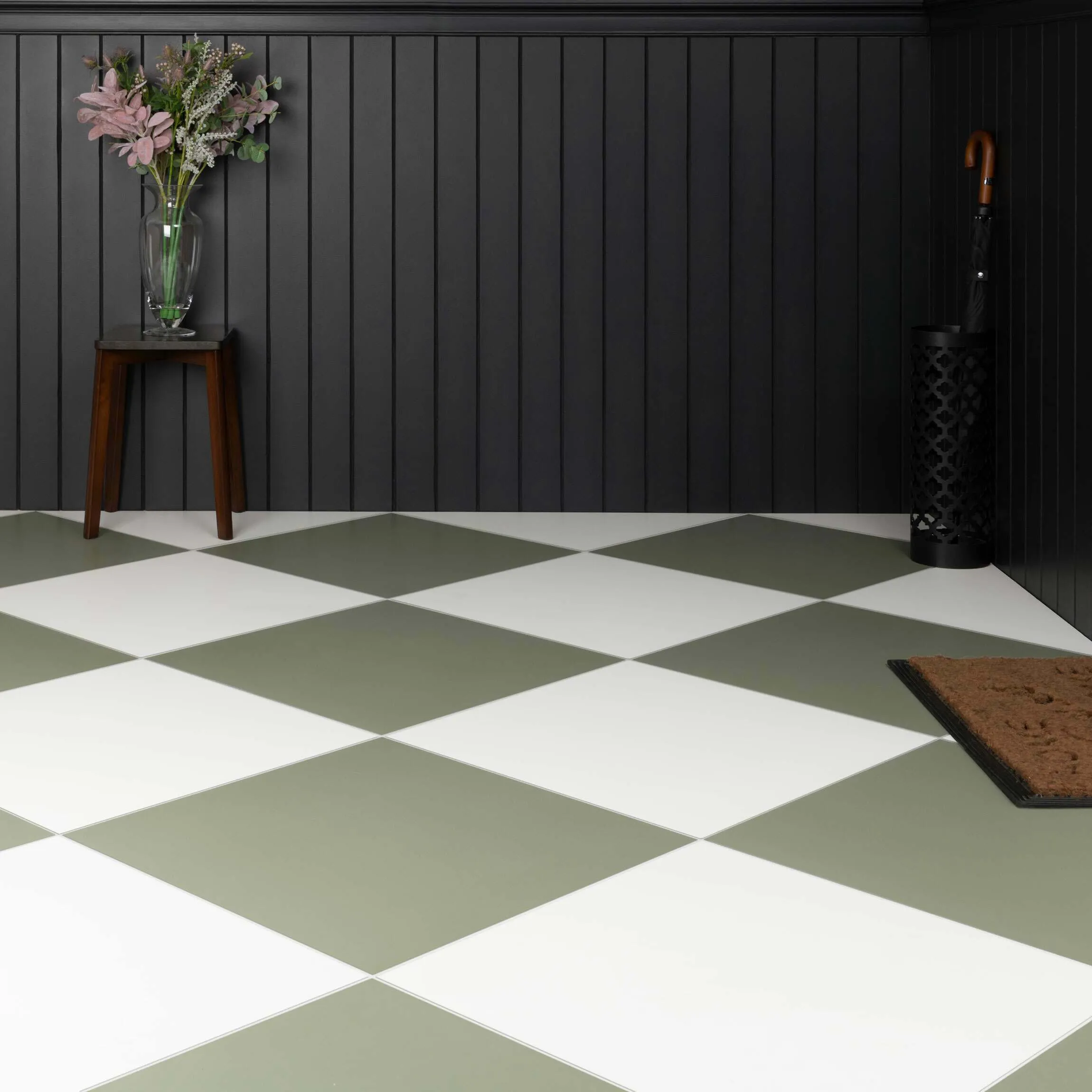 Sorbet Green Matt 598x598 Wall and Floor Tiles