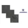 Devoke Dark Grey Matt Stone Effect Wall and Floor Tiles 597x597