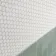 Pixel White 23x23 Hexagon Matt Mosaic Tiles