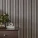 Trepanel® Texture Beige Herringbone Acoustic Wood & Felt Slat Panels