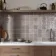 Zellige Mini Stone Grey Square Gloss Rustic Wall Tiles