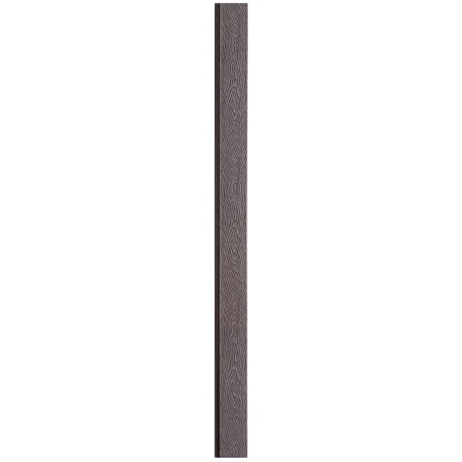 LuxeLine® Walnut Embossed Shiplap Composite Wall Cladding - 2900mm