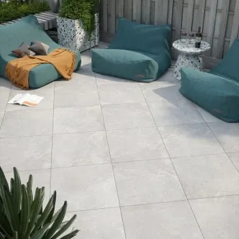 Clifton Grey 60x60 20mm Outdoor Slab Tiles