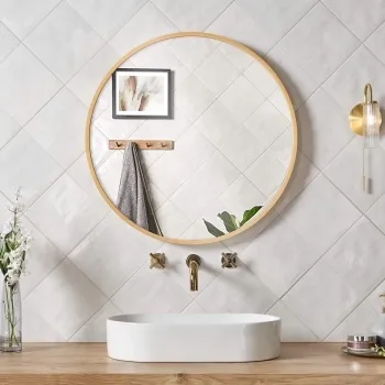 Raku Square White Tiles