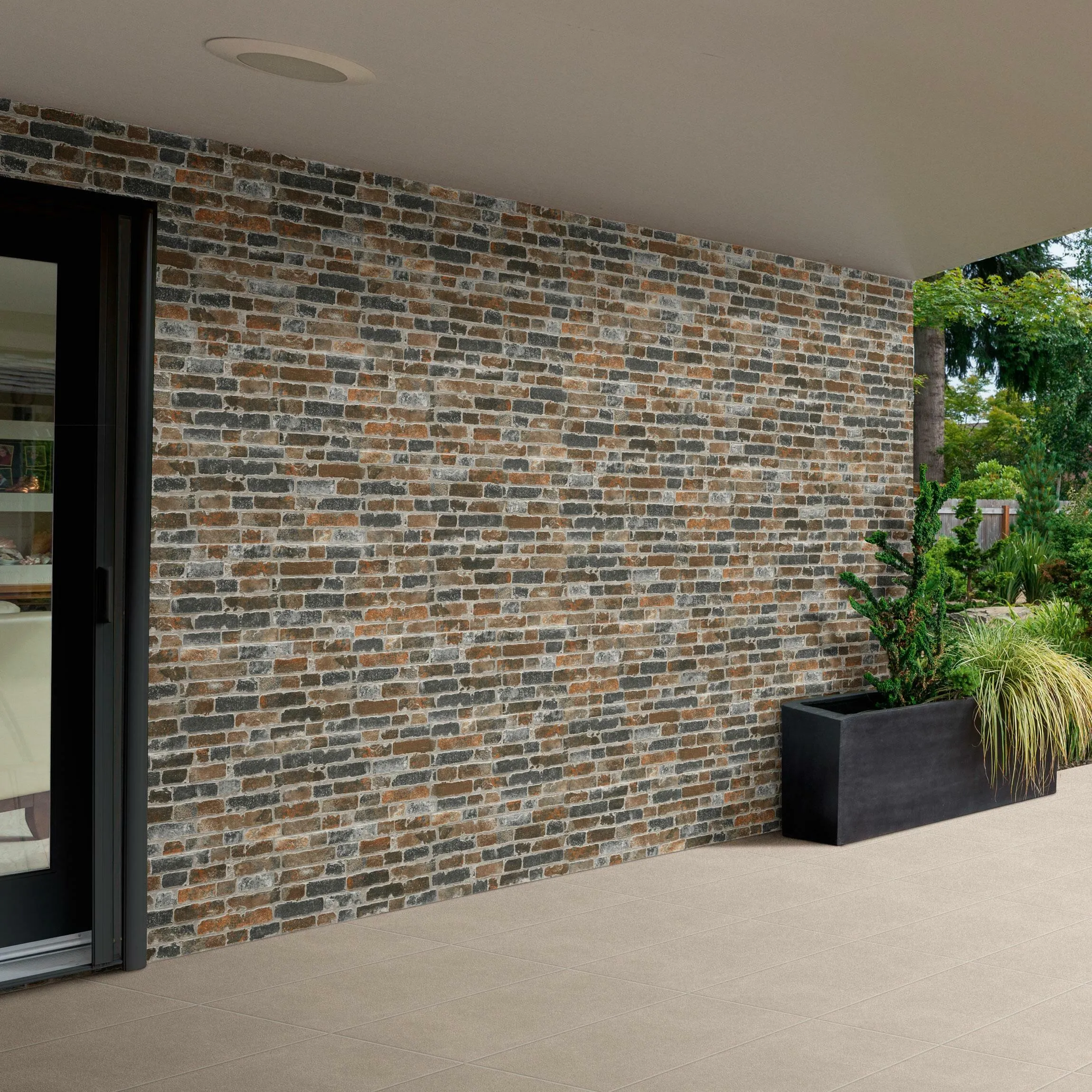 Rustic Masonry Archaic Multicolour Brick Effect Wall Tiles