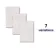 Irta White Stone Effect Matt Porcelain Outdoor Slab Tile