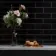 Rhian Gloss Black Brick Tiles