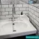Whitechapel Gloss White Mini Metro Tiles