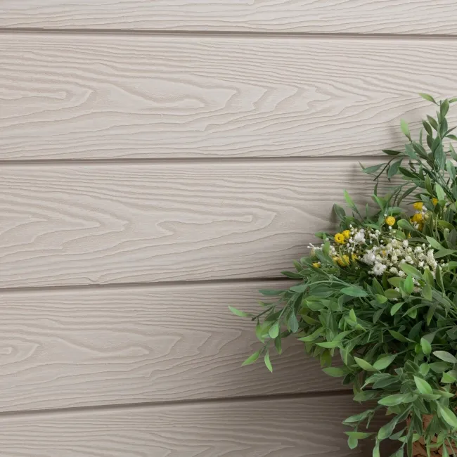 LuxeLine® Beige Embossed Shiplap Composite Wall Cladding - 2900mm