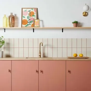Marylebone Gloss Ivory Flat Cream Metro Tiles