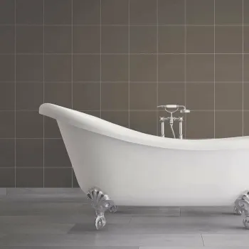 Prismatics PRG101 Ash Grey Gloss Wall Tiles 150x150