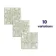 Helix Sage Green Matt Patterned Wall and Floor Tiles