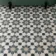 Sahara Bloom Blue Matt Patterned Wall and Floor Tiles