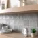 Zellige Mini Grey Small Matt Rustic Wall Tiles 100x100