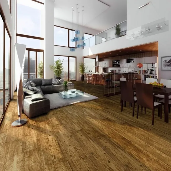 Royal Oak Plank Wood Effect Porcelain Floor Tiles