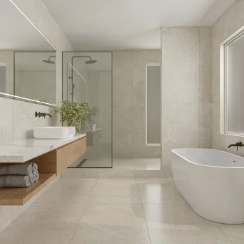 Ardesia Ivory Stone Effect Matt Porcelain Tile