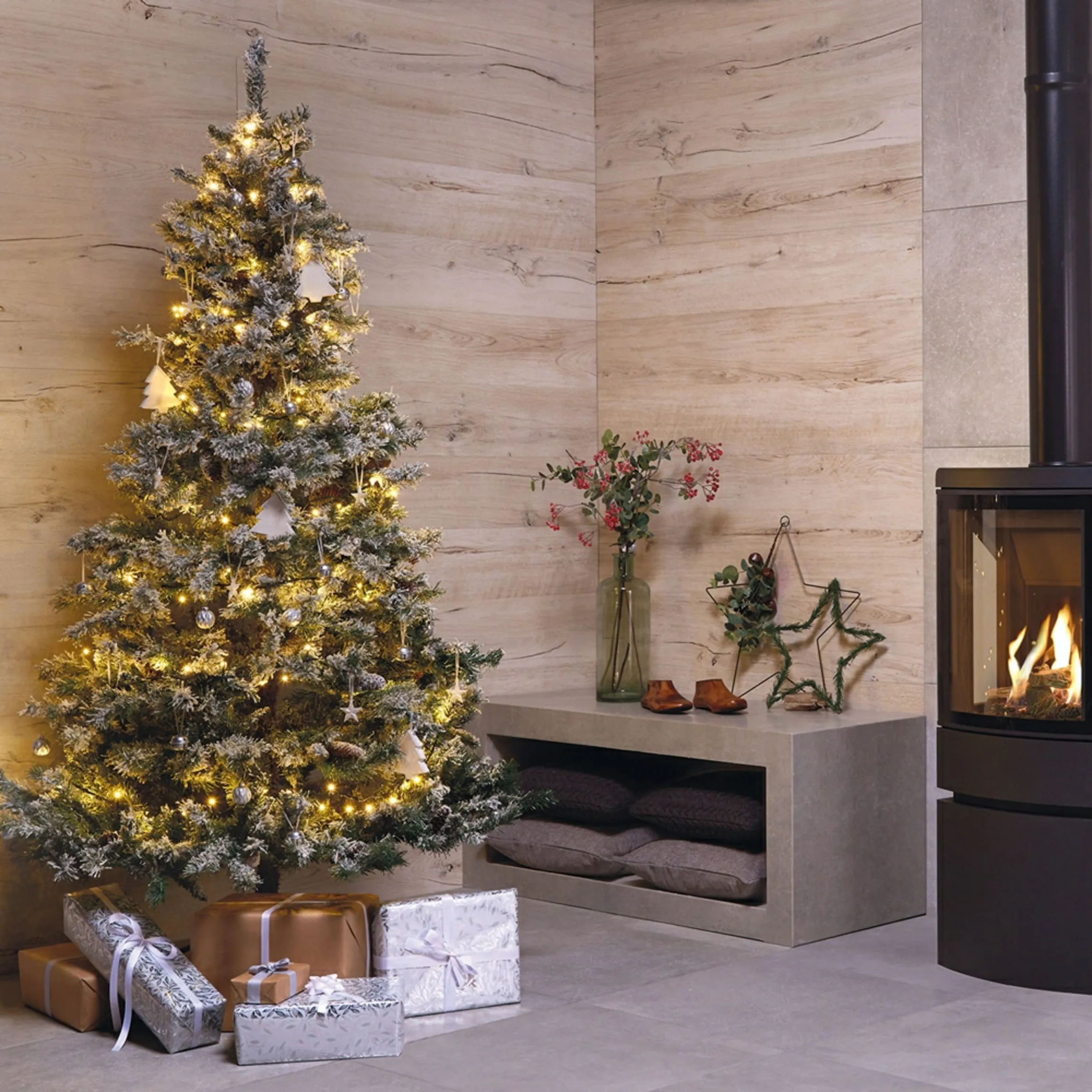 Light Oak 1225x200 Tiles