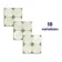 Octagon Effect Olive Green Matt Vintage Pattern Wall and Floor Tiles