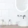 Crystal White Gloss Bumpy 250x200 Ceramic Wall Tiles