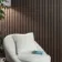 Trepanel® Walnut Brown Wide Slat Acoustic Wood Wall Panels
