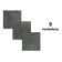 Ambleside Dark Grey Matt Stone Effect Wall and Floor Tiles