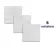 Ankara Light Grey Stone Effect 20mm Porcelain Paving Slabs 600x600