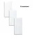 Frost White Marble Tile Luxury Click Vinyl Flooring 5.5mm