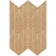 Bonsai Chevron Hazel Wood Effect Porcelain Floor Tiles