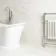 Cappella White Matt Marble Effect 600x300 Wall and Floor Tiles