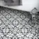 Kendal Hexagon Black Satin Pattern Wall and Floor Tiles