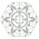 Kendal Hexagon Grey Satin Pattern Wall and Floor Tiles