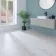 Frost White Marble Tile Luxury Click Vinyl Flooring 5.5mm