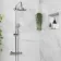 Deluxe Blanco Light Grey Polished Onyx Marble Effect Tiles