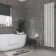 Faith Grey Gloss Rustic Brick Effect Wall and Floor Tile