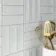 Hamlet White Gloss Brick Wall and Floor Tiles