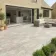 Lavastone Ivory Stone Effect Matt Porcelain Outdoor Slab Tile