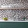 Ligo Glass Mocha Triangle Mosaic Tiles
