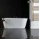 Lounge Polished Black Stone Effect 300x600 Wall And Floor Tiles